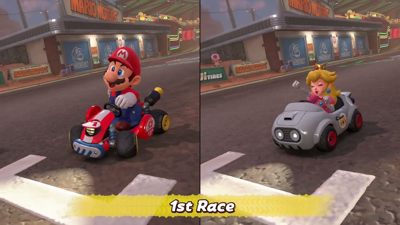 Mario Kart World - 2-Player Team VS - 32 tracks (Connected)