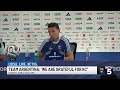 Team Argentina speaks in Kansas City before match tomorrow