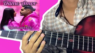 Dame Amor Officialalex425 y Oscar Maydon tutorial requinto y acordes