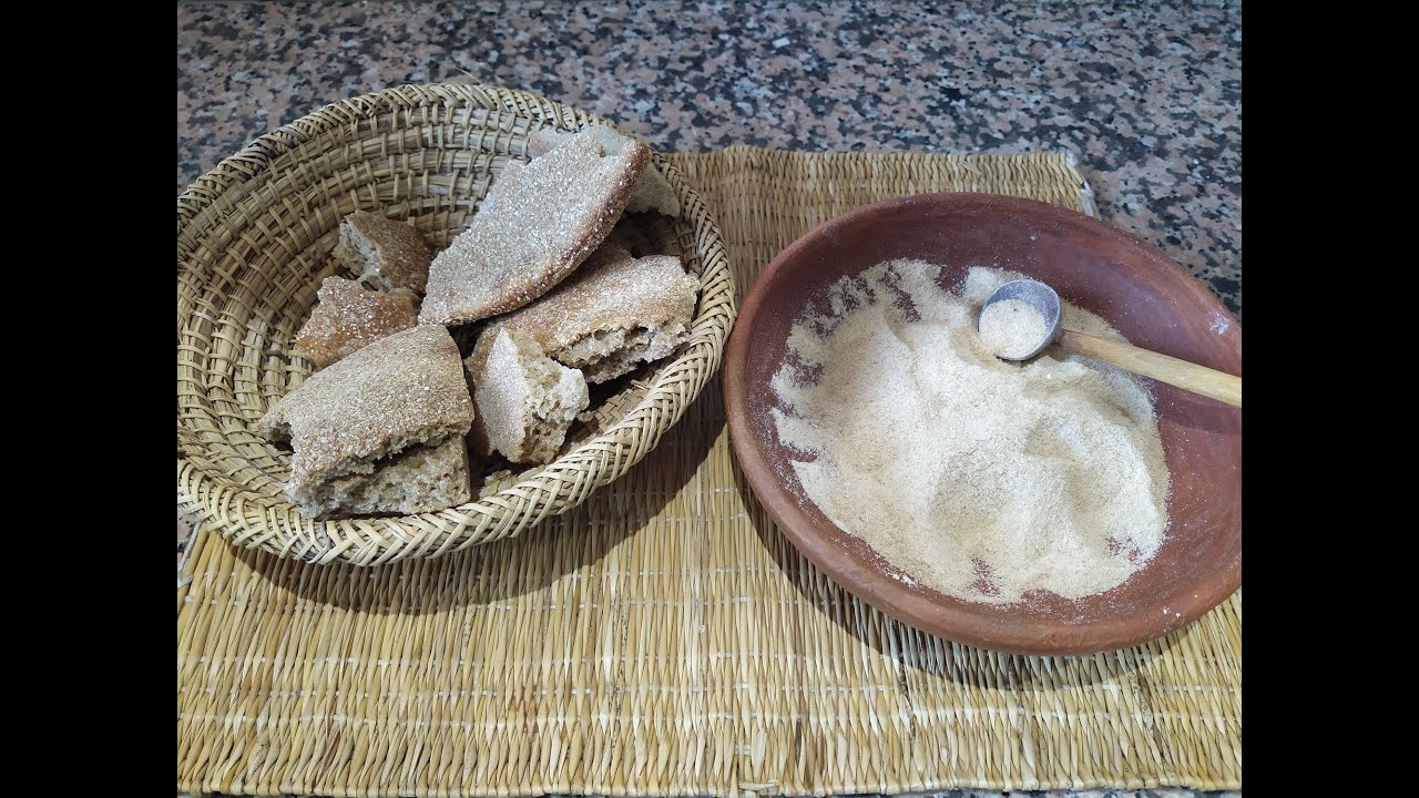 Sourdough bread crumbs ≠بودرة الخبزالمجفف التي ستبهرك استعمالاتها ≠