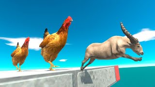 Run Fast or The Angry Chickens Will Attack - Animal Revolt Battle Simulator screenshot 5