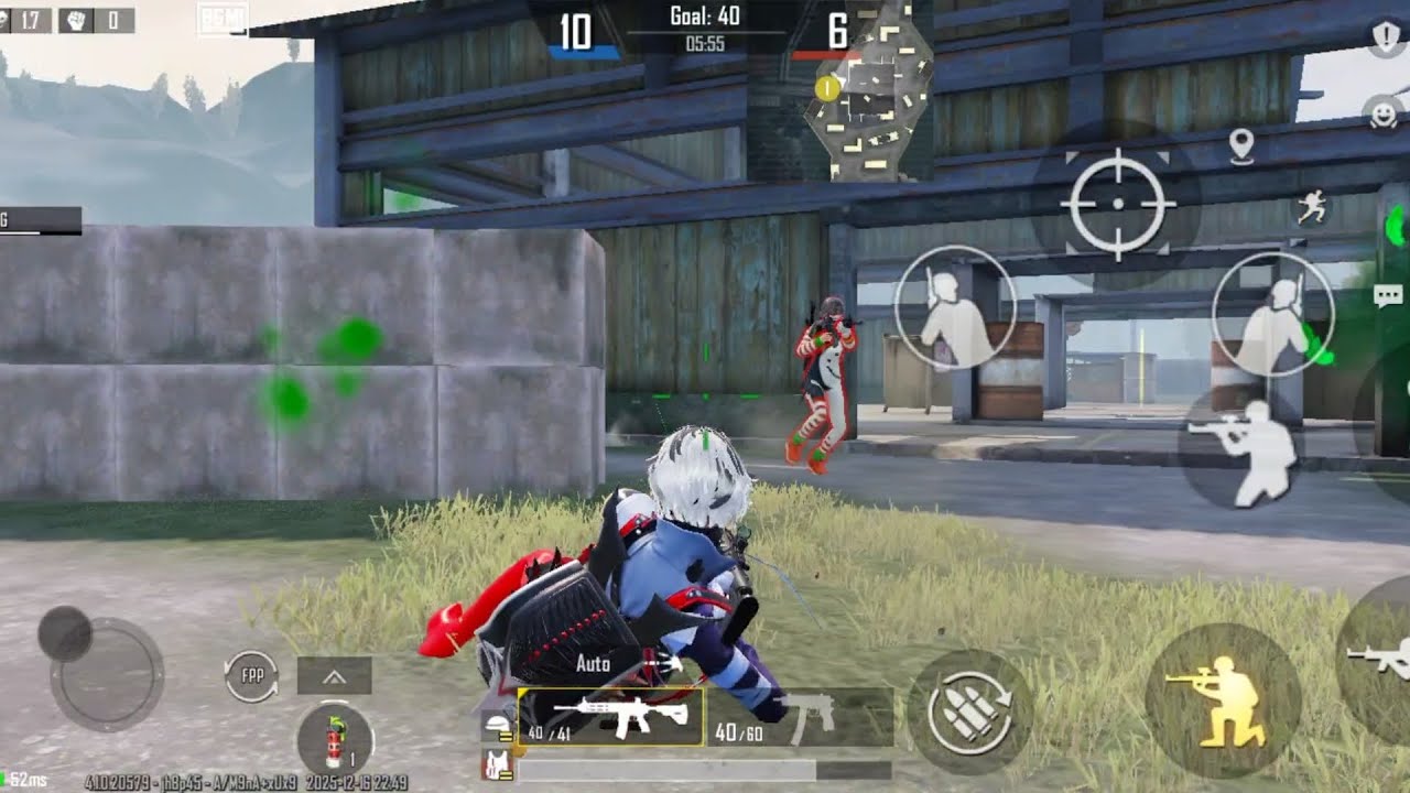 1v4 clutch moment | blaster 😍 gamplay with enemy 🔥 | 100 complete COMMON MAN GAMING 