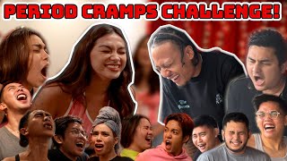 PERIOD CRAMPS CHALLENGE! (HAHA SOBRANG LAUGHTRIP) | ZEINAB HARAKE