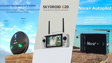 Flight test of CUAV Nora+ and Skydroid G20 remote
