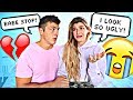 BEING INSECURE TO SEE HOW MY FIANCE REACTS *CUTE REACTION*