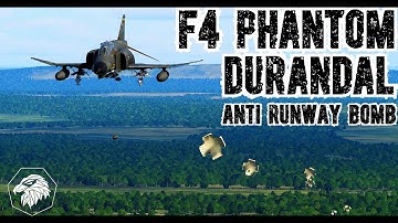 DCS F-4E Phantom II Durandal Anti Runway Bomb