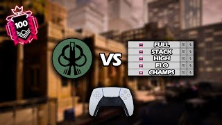 SOLO CHAMPION VS 5 CHAMPIONS - PS5 - RAINBOW SIX SIEGE