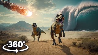 360° VR THE LAST DAY OF THE DINOSAURS| What If You Were There With Your Girlfriend? 4K Ultra HD by BRIGHT SIDE VR 360 VIDEOS 28,651 views 2 months ago 6 minutes, 32 seconds