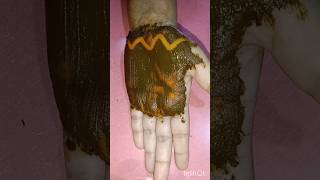 easy zigzag mehendi design #easy mehendi trick#unique mehendi #screwdriver trick#viral