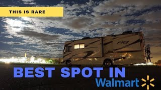RARE Walmart RV spot you wont believe. SHOCKED..