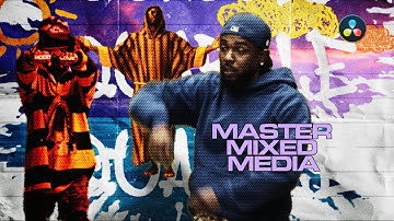 MASTER the MIXED MEDIA STYLE in Davinci Resolve