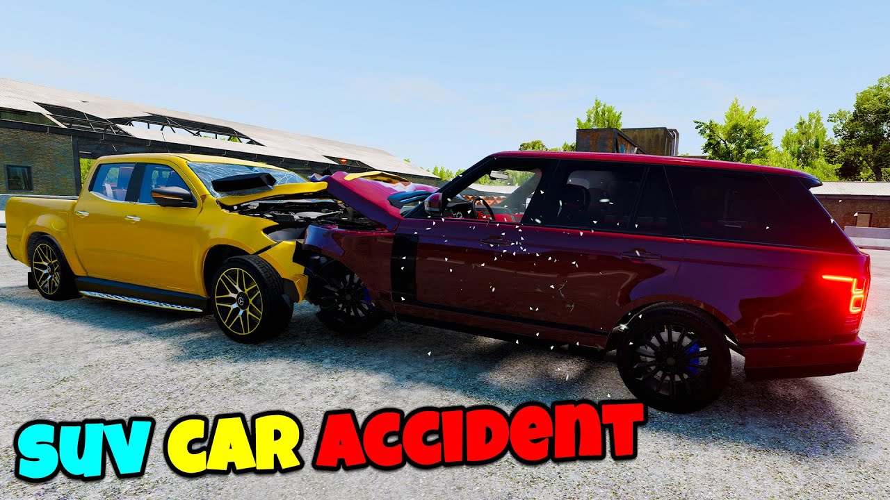 Luxury car Vs DANGEROUS RAMPS beamNG Drive YouTube