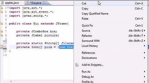 Java Programming Tutorial   68   JComboBox