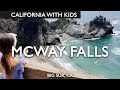 Visiting mcway falls near big sur ca