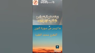 ايات بينات من الذكر الحكيم بصوت القارئ محمد الفقيه و الله روعة و خشوع #القرآن_الكريم #دعاء