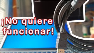 Cuando la conexión HDMI entre un computador y el TV no funciona