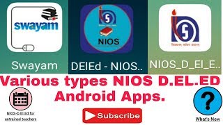 NIOS D.EL.ED Android App Helping your Study I O.S News screenshot 3