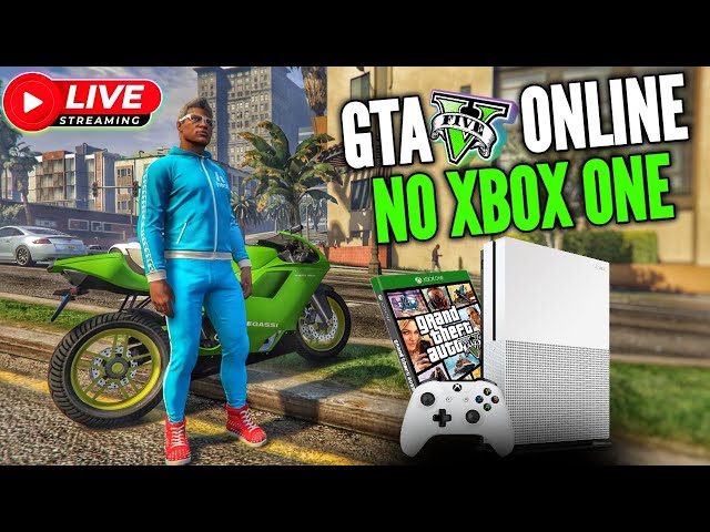 Jogando GTA 5 ONLINE em 2023 Ao Vivo no XBOX ONE S! 