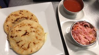 Traditional Salvadoran Pupusas At Salvatoria Kitchen And Bar Bite Size