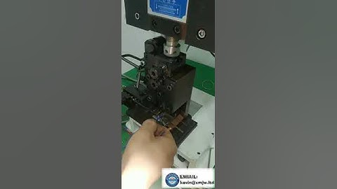 Customized Terminal Crimping Applicator Crimping Mold for Special Double Crimp Wire Terminal OTP Mol