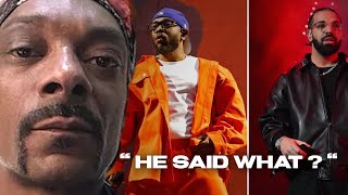 Snoop Dogg Reacts To Drakes Latest Diss Track Using His AI Voice