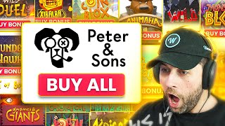 We bought BONUSES on EVERY PETER & SONS SLOT & RANKED THEM!! (Bonus Buys)