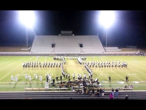 2013 Houston County High School Marching Band - Black and Silver Brigade - Band Night