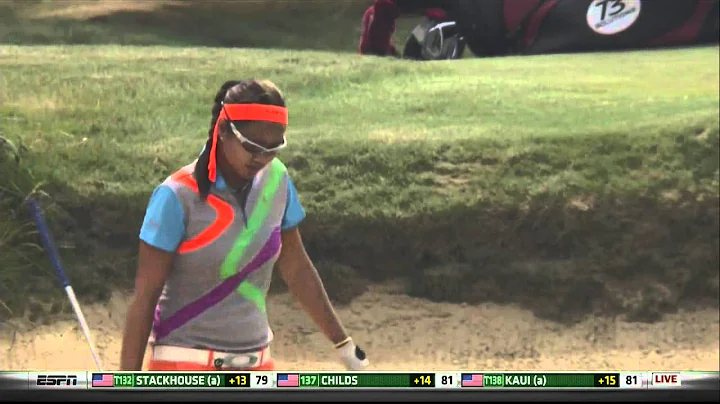 Jennifer Rosales 12th Hole US Open 2013