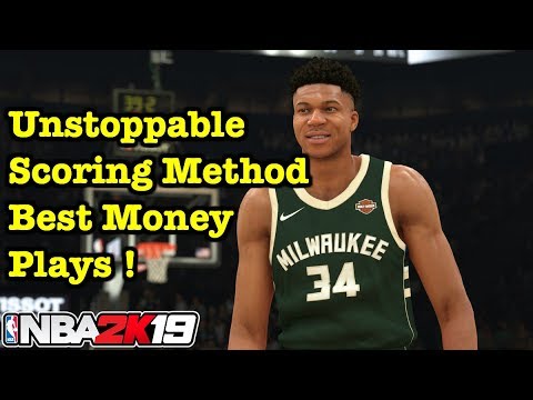 NBA 2K19 How to Get Points Tutorial Best Offense 2K19 Tips UNSTOPPABLE Freelance Money Play #18