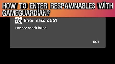 How to enter Respawnables with Gameguardian?
