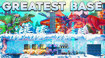We Completed the Greatest Ice Cave Base in my 7,594 Hours of ARK PvP...