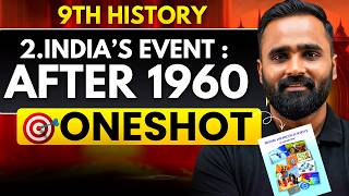 🔴 LIVE Class 9th History | 2.India's Event After 1960 | Oneshot | Pradeep Giri SIr