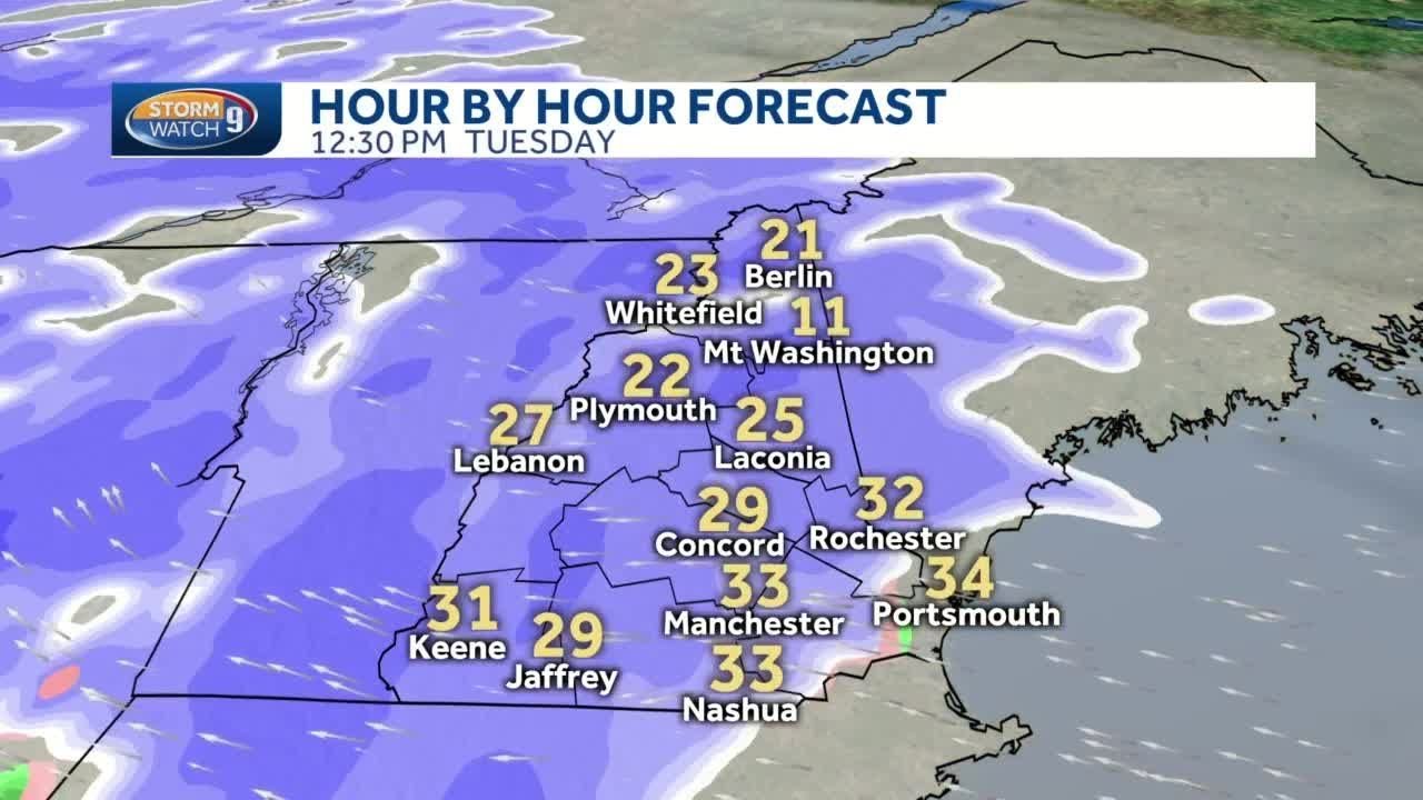 Snow, rain ahead this week - YouTube