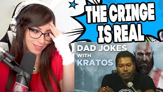 Dad Jokes with Kratos REACTION !!!