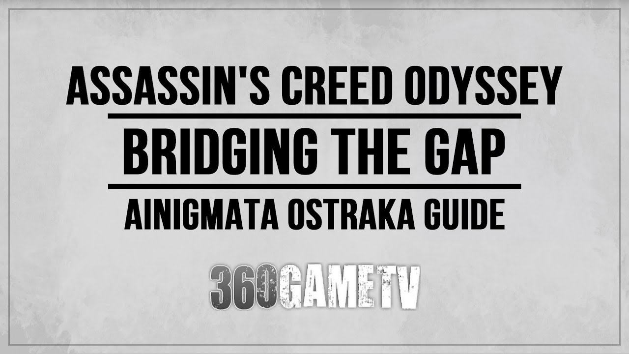 Assassin's Creed Bridging the Gap Ainigmata Ostraka / Solution (Boeotia) -