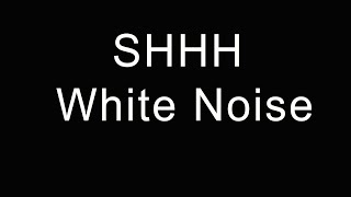 Serene Shh & White Noise for Colicky Babies | 10 Hours | Dark Screen