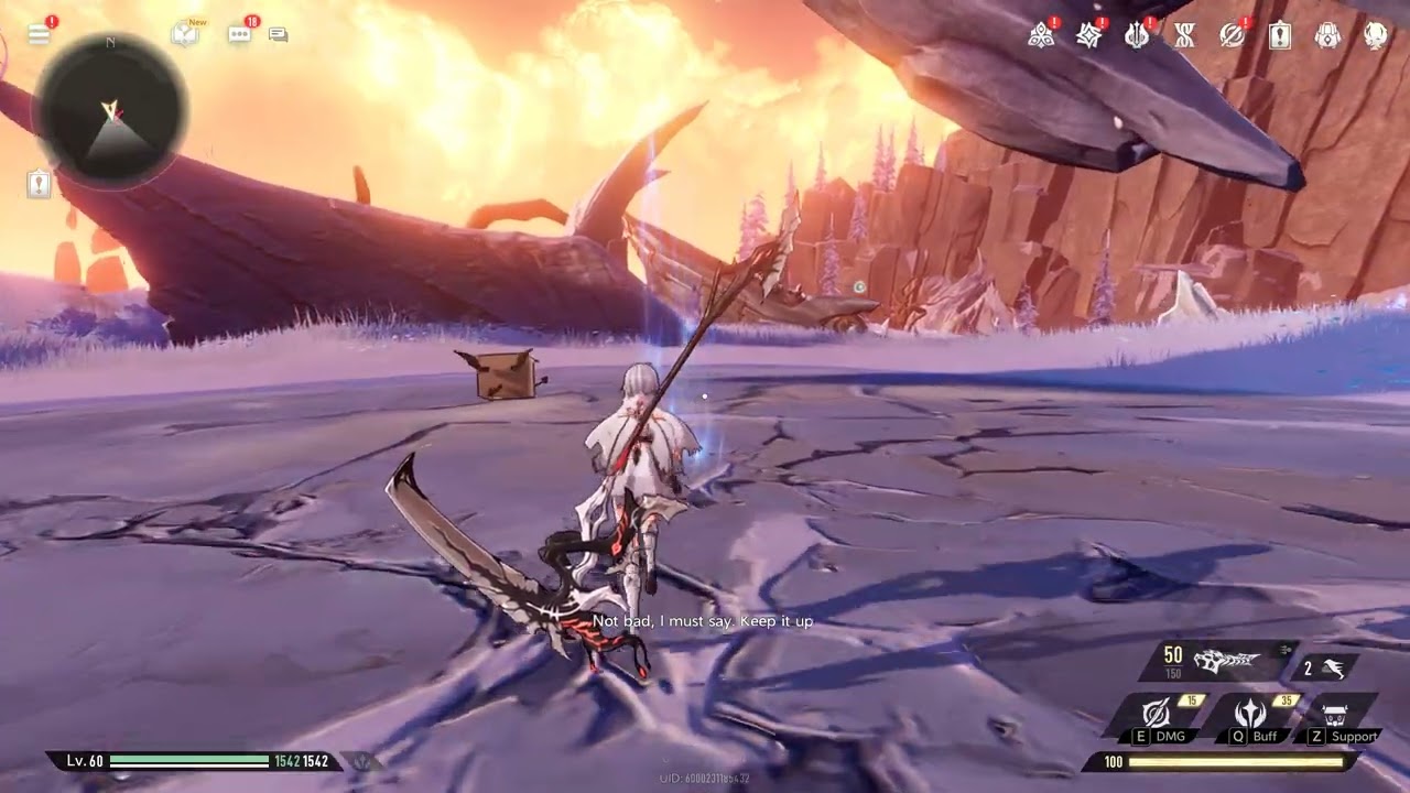 Weapon efficiency to skill damage (1/2 weapon)