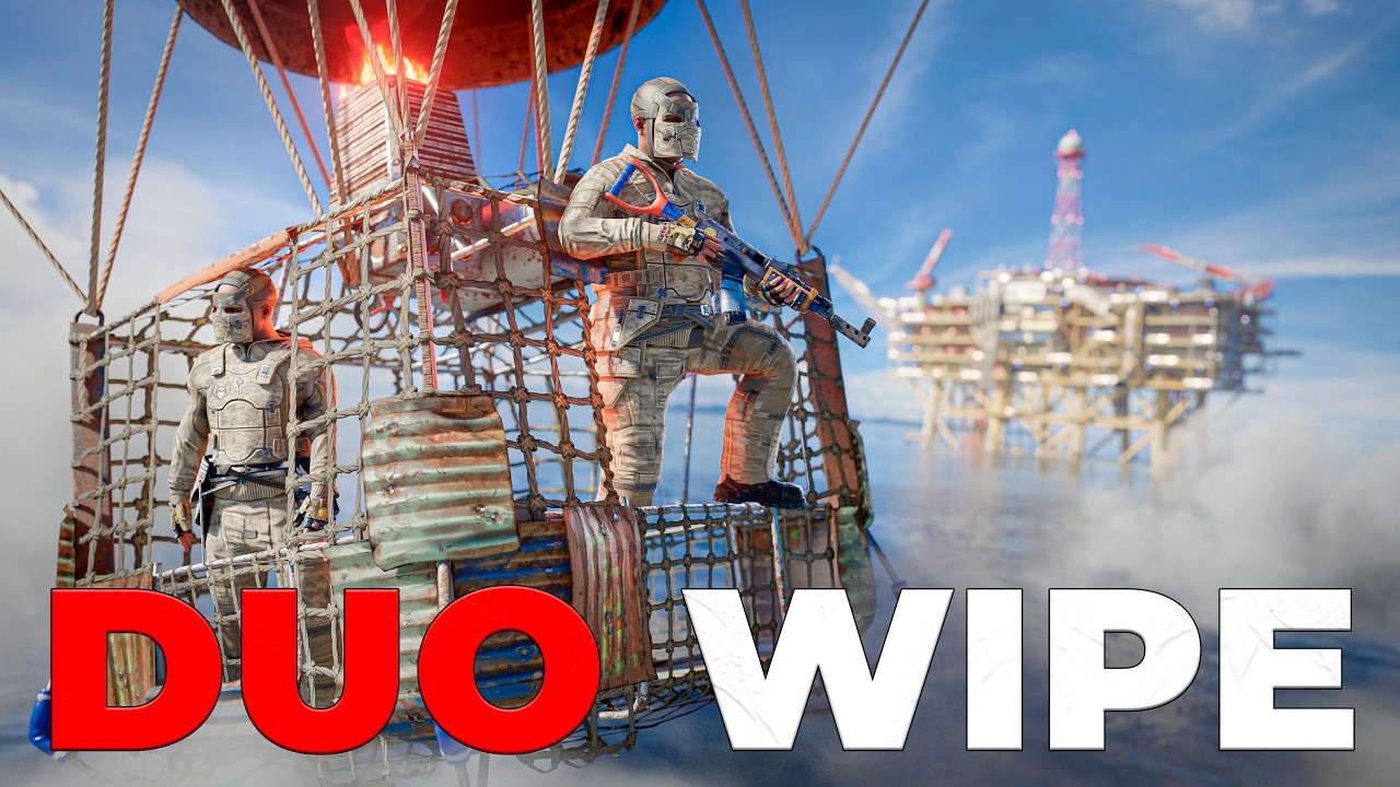 HOW I TEAMED UP WITH THE BEST PLAYER IN RUST TO SAVE MY SOLO WIPE ...