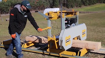 Introducing: The Frontier OS27 Portable Sawmill