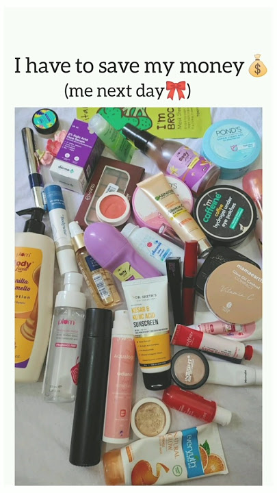 I have save to my money, me next day 😍😊💄 #skincare #beautyproducts #shorts