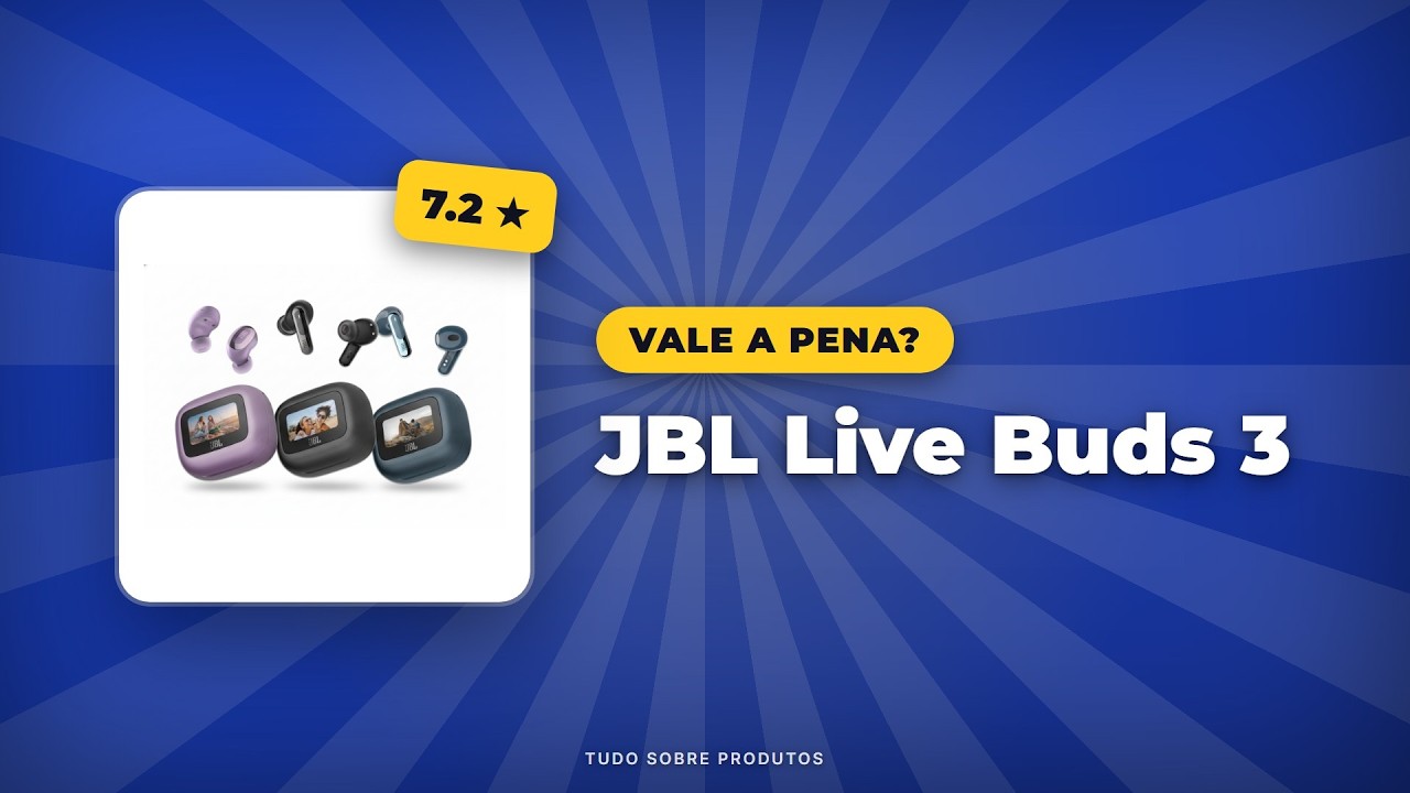 Capa: JBL Live Buds 3: Vale a pena em 2026? Análise COMPLETA!