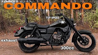 UM RENEGADE COMMANDO 300 || commando bike  || full review || um commando top speed by Travelfreaksahil 107,208 views 2 years ago 7 minutes