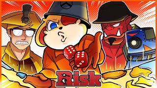 RISKING OUR FRIENDSHIP WITH DELIRIOUS!!!!  [RISK *DUNE* MAP DLC]w/CARTOONZ. DELIRIOUS, KYLE