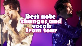 Harry Stles - Best note changes &amp; vocals from Love On Tour (2021)