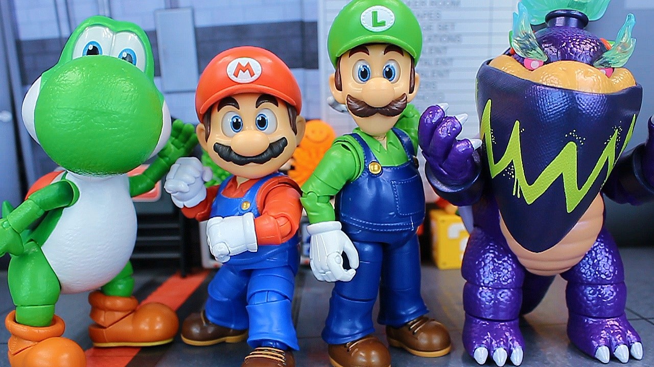 Jakks Pacific The Super Mario Galaxy Movie Multipack Figure Review!