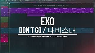 EXO - 나비소녀 (Don't Go)  ---  Instrumental