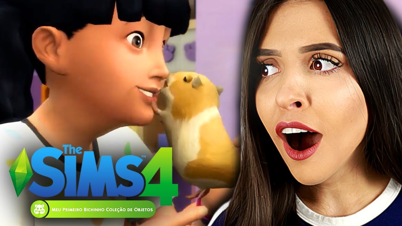 Agora Temos Hamster No The Sims React Meu Primeiro Bichinho