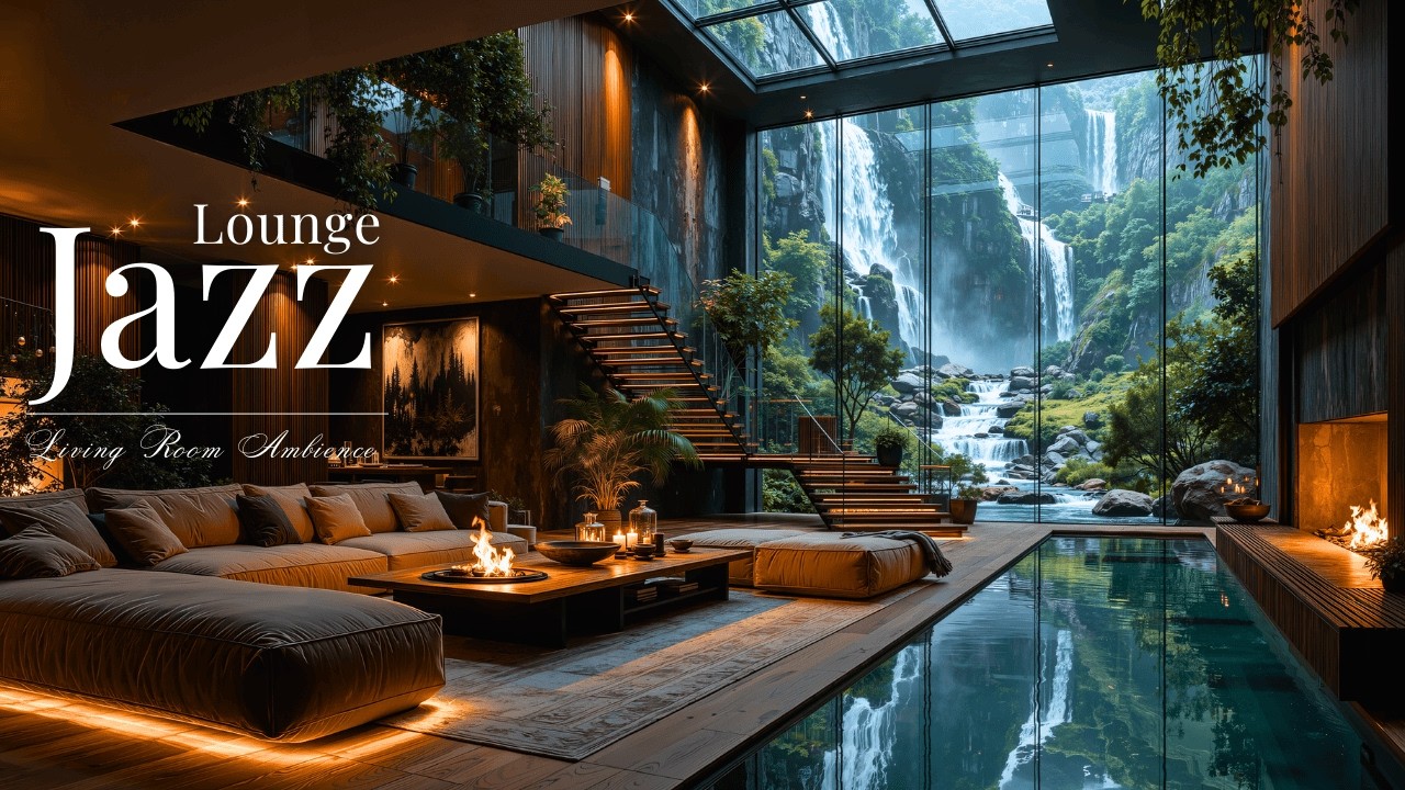 Нежный Лесной Джаз | Элегантная Атмосфера В Гостиной На Природе Для Учебы И Сосредоточения