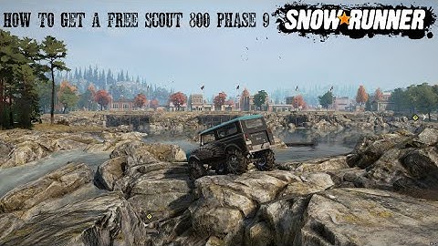 Quick How To Get A Scout 800 For Free In Phase 9 New SnowRunner Update/DLC PTS Gameplay