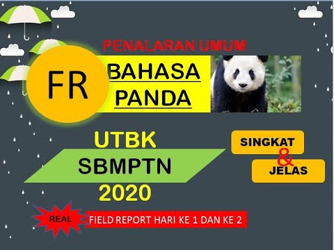 #TPS 8, FR PU BAHASA PANDA UTBK SBMPTN 2020 - YouTube